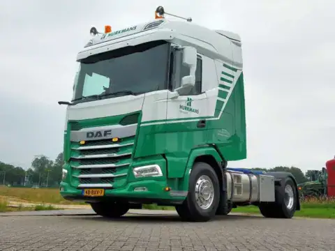 Afgeleverde truck DAF XG 480 FT voor Hurkmans Transport