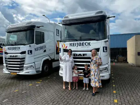 Ausgelieferter LKW DAF XG 450 FA an Keijbeck Opleidingen