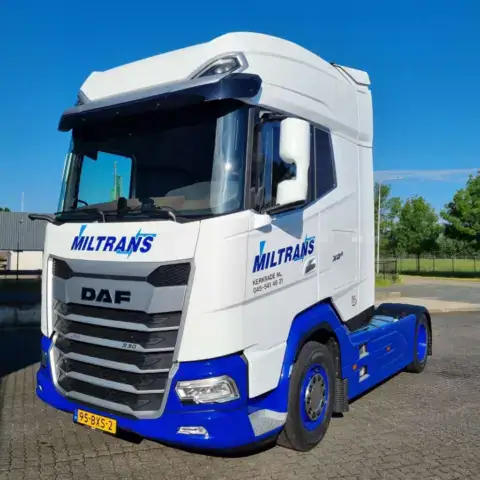 Afgeleverde truck DAF XG+ 530 FT voor Miltrans Logistics B.V.