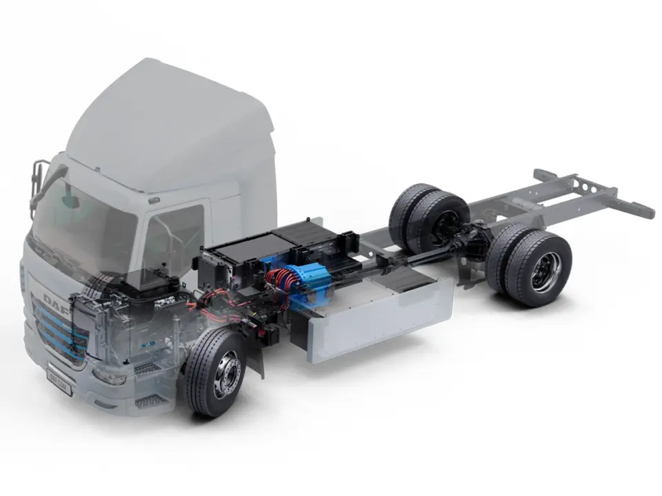DAF XB Electric Effizienter E-Motor