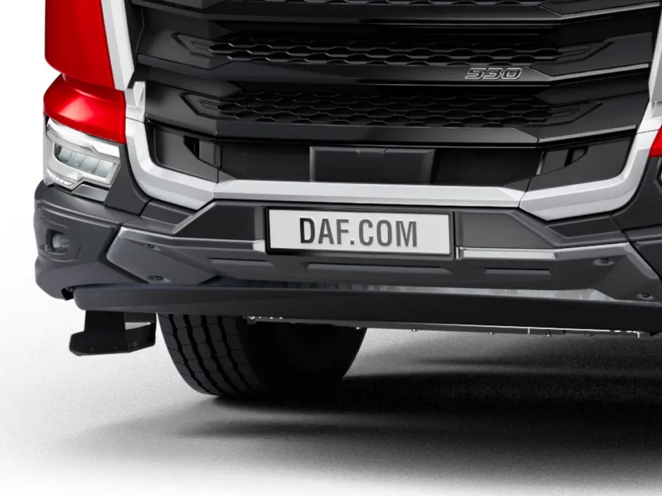 DAF XBC, XDC en XFC Dreiteiliger Stahlstoßfänger
