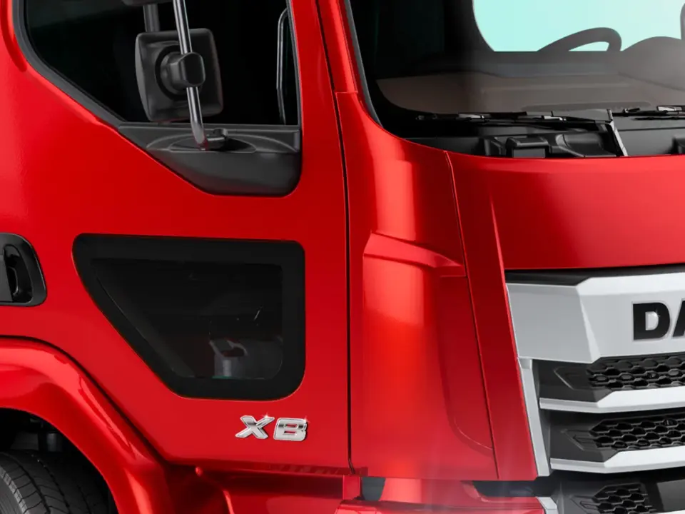 DAF XB Hervorragende direkte Sicht