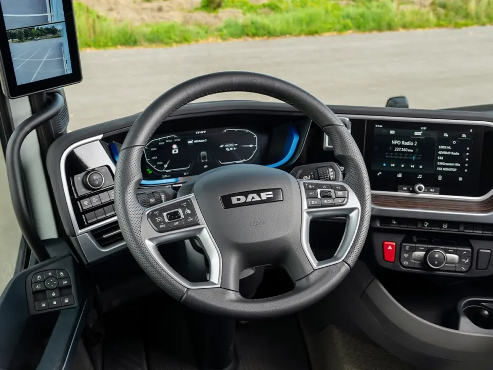 DAF XF Electric Modernes digitales Dashboard