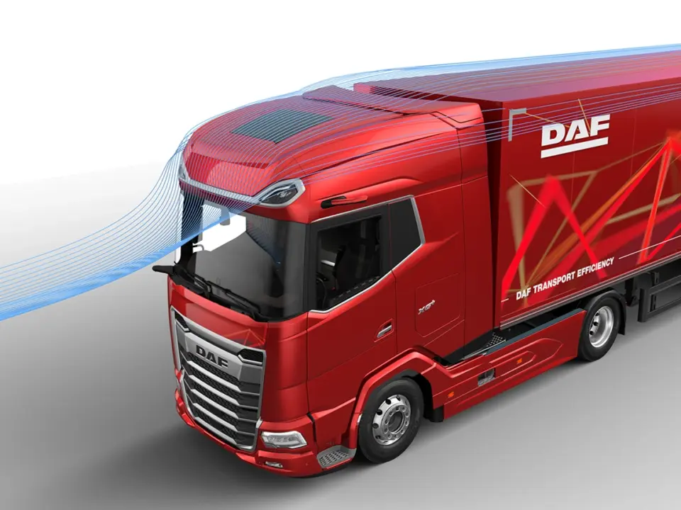 DAF XF Aerodynamisches Design
