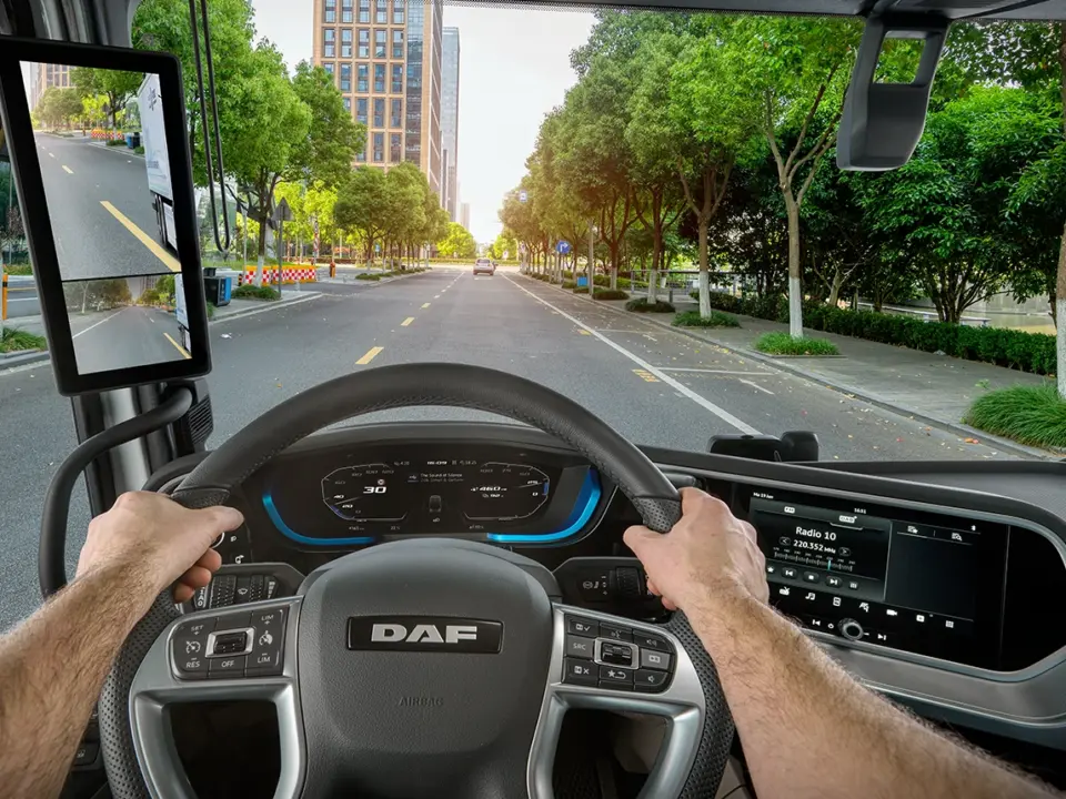 DAF XG Electric Vision Dashboard