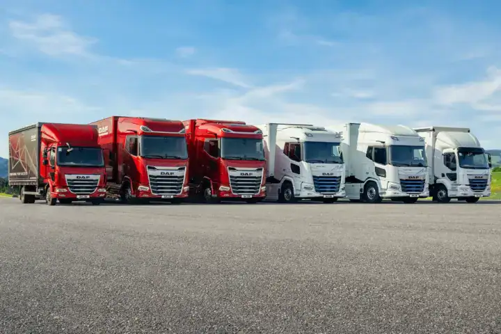 Neue DAF-LKW von Loven Trucks